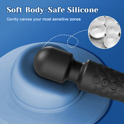 G spot Clitoris Stimulator Vibrator Adult Supplies for Women Powerful 20 Modes Clit Massager Female AV Magic-Wand Erotic Toys luvshop24