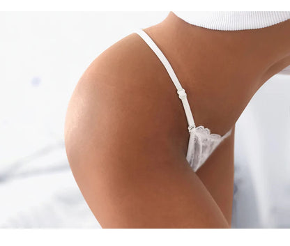 Lace G string Sexy Panties Women Underwear Briefs Hollow Out Thong High Quality Transparent Underpants Lingerie Girls Intimates luvshop24
