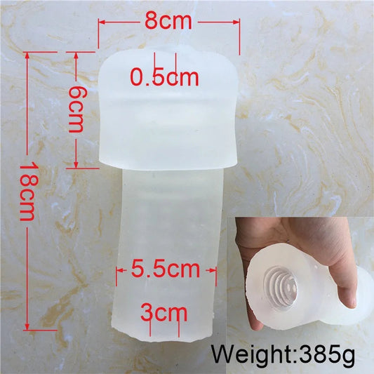 XXL Soft Silicone Sleeve Electric Penis Pump Accessory Enlargement Device Replacement Seal Stretchable dick Cover Masturbation luvshop24