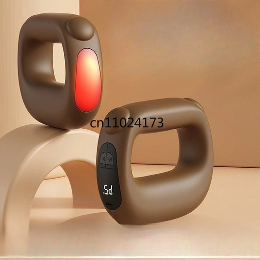 Vibration Fascia Massage Ring Portable Mini Shaking Machine for Shoulder Neck Back Pain Relief Yoga Massager luvshop24