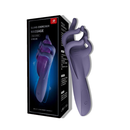 Sex Toys for Men Rechargeable Penis Massager with 9 Vibrators Male Masturbator Delay Lasting Glans Trainer Men's Glans Vibrator luvshop24