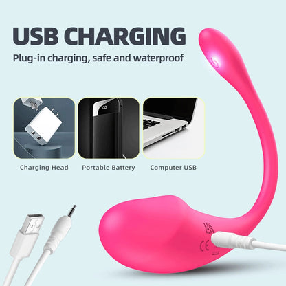 G Spot Vibrator Wearable Vibrating Egg Adult Erotic Toys Clitoris Stimulator Vagina Massager Vibration Love Egg Panties Vibrator luvshop24