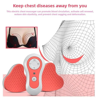 Breast Massager, Electric Breast Massager, Home Use Breast Care Device, Rechargeable Breast Massager for Enhancement. luvshop24