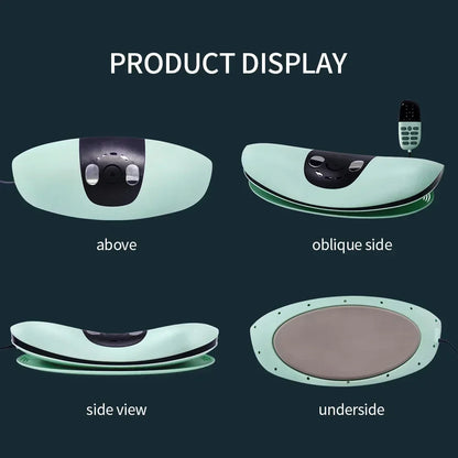 Electric Lumbar Traction Massager Adjustable Vibration Waist Massager Wa ist Spine Support Back Massage Machine Waist masajeador luvshop24