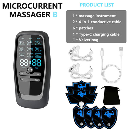 Physiotherapy Tens Muscle Stimulator Electric Ems Acupuncture Body Massage Digital Therapy Slimming Machine Electro Stimulator luvshop24