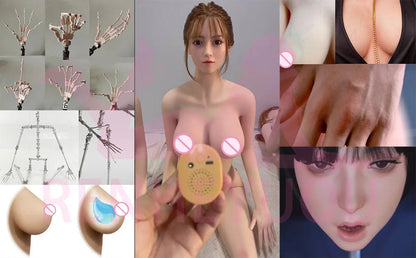 RENHEYUOU Soft Sex Toy Male Masturbation Toy Large False Breasts Real Vagina Artificial Pocket Buttocks Half Body Torso Sex Doll luvshop24