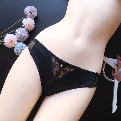 Women's Underwear Panty Sexy Lace Panties Low Waist Seamless Comfort Briefs Woman Fashion Underpants Female Lingerie luvshop24