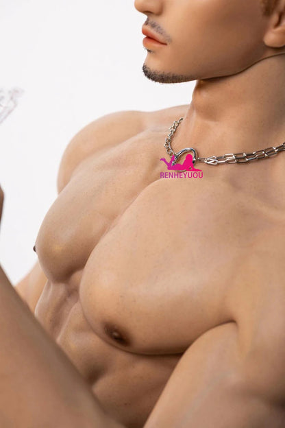 RENHEYUOU 186CM Full Body Silicone Realistic Adult Male Sex Doll Gay Big Penis Male Sex Toys Female Masturbation Doll Dildo 18+ luvshop24