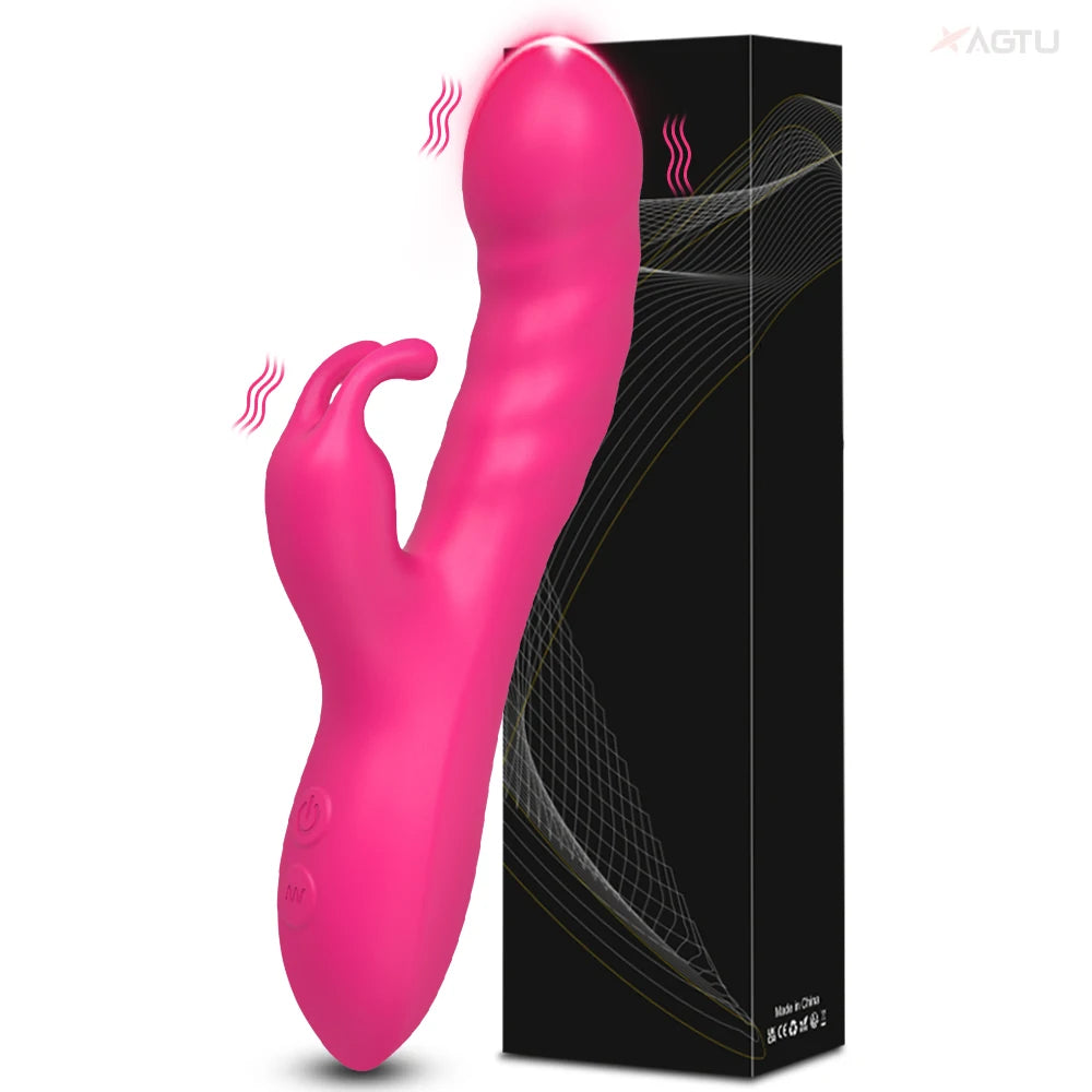 Rabbit Vibrator Realistic Dildo Sex Toys for Women 10 Vibration G Spot Clitoral Vibrators Stimulator Sextoy for Adults Goods 18+ luvshop24