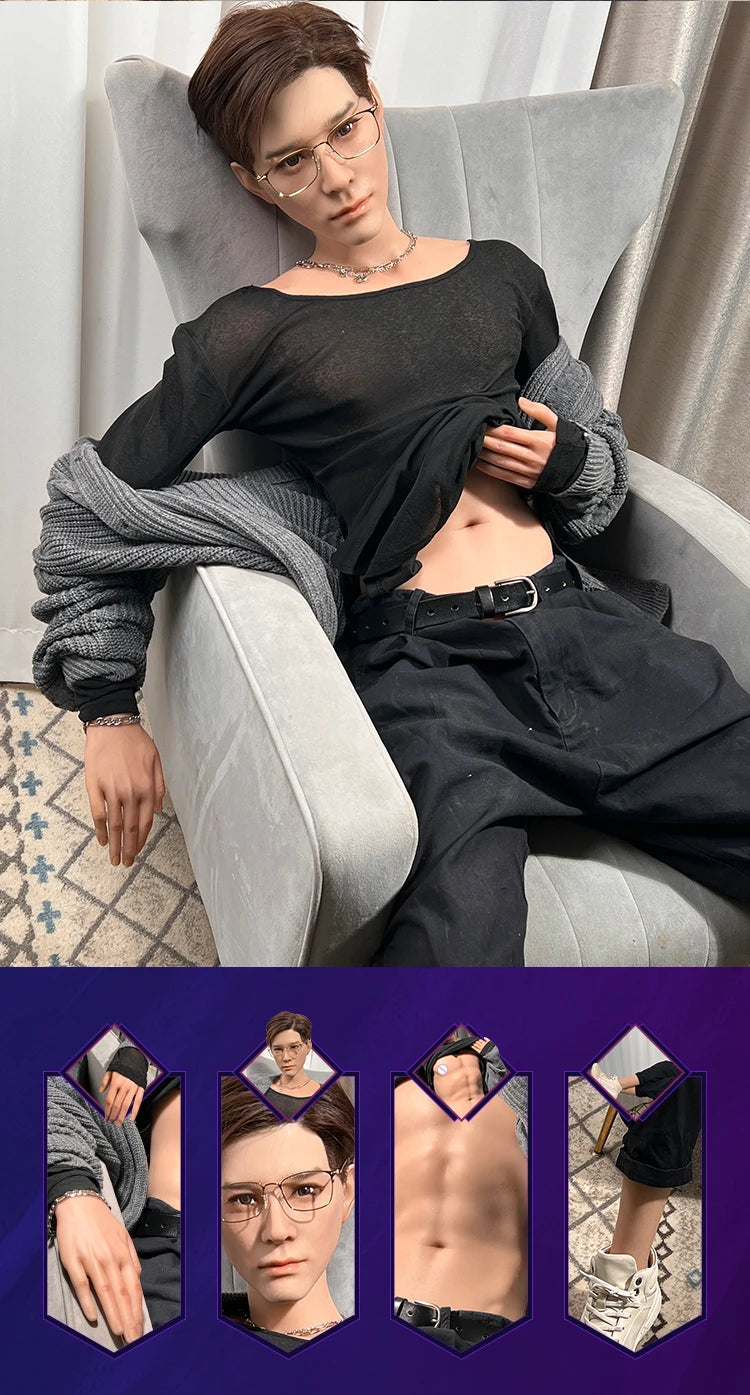 Male Gay Doll 1:1 Scale Handsome Sex Toys For Men Male Sex Dolls luvshop24