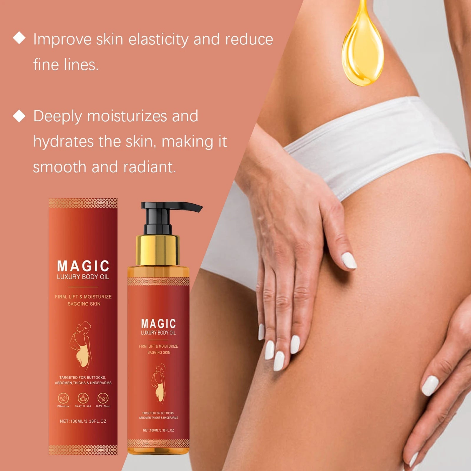 Relaxing Massage Oil Relieve Muscle Fatigue Soreness Moisturizing Skin Care Essence Anti Cellulite Firming Body Brightening Oils luvshop24