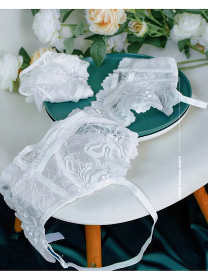 Logirlve Sexy Tоy For Women Bra Set Lingerie Push Up Brassiere Lace Embroidery Underwear Set Ultra-thin Cup Female Lingerie luvshop24