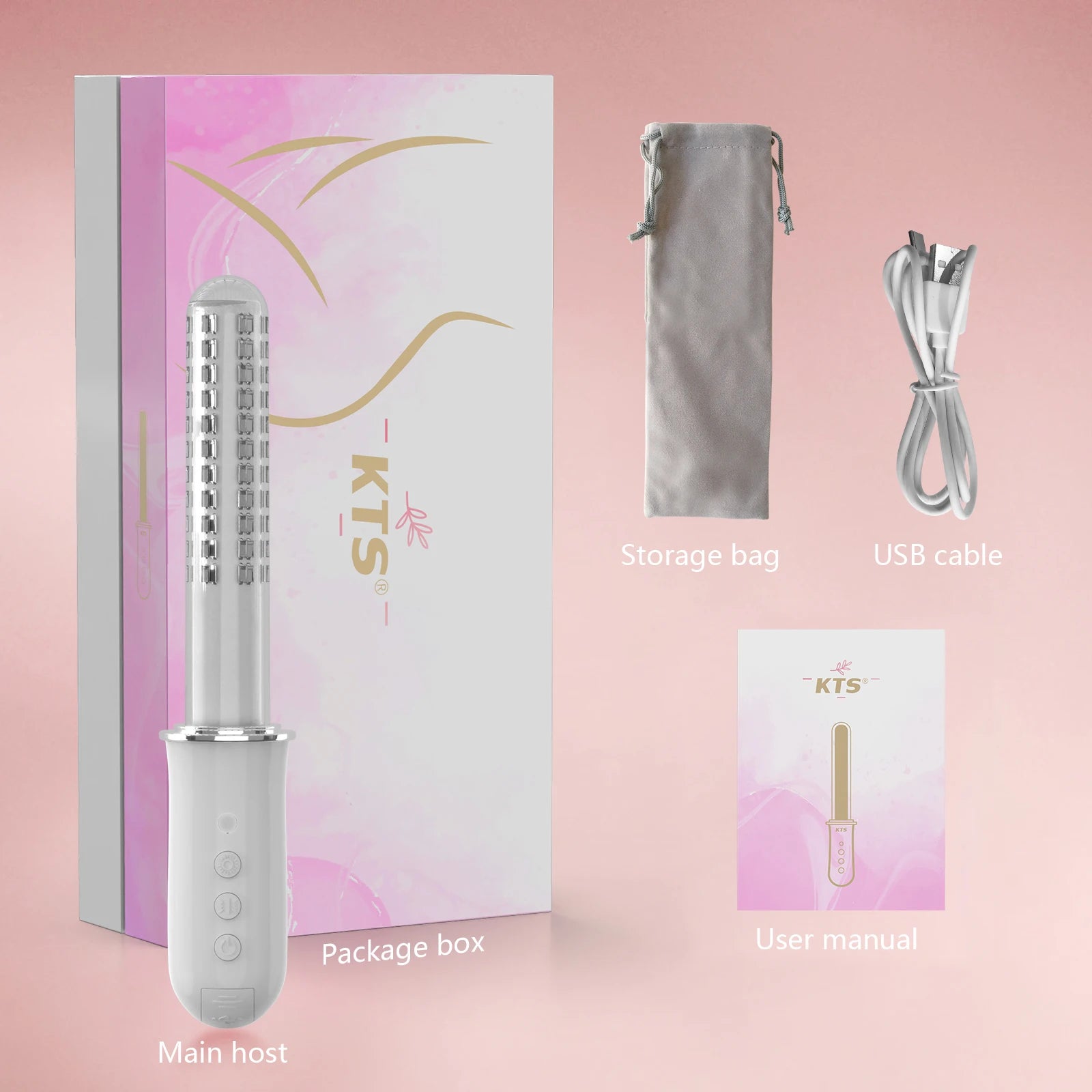 KTS Vaginal Vibrator Wireless Vaginal Massager Red Light Therapy Device for Vaginitis Female Sex Wand Vaginal Tightening Device luvshop24