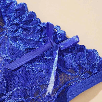 Lace Underwear for Women Low Rise Adjustable Waist Thongs Sexy Perspective G-String Female Breathable Lingerie luvshop24