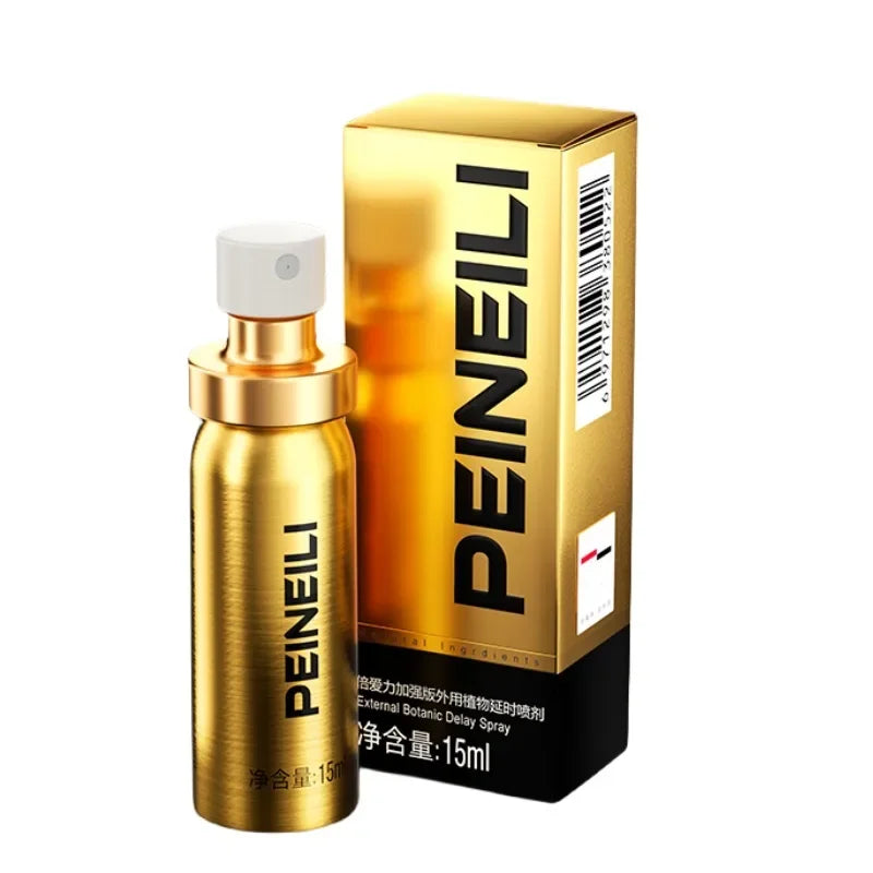 New Golden Peneili Male Sexual Delay Spray Men Delay Cream 60 Minutes Long Prevent Premature Ejaculation  Erection Spray Adult luvshop24