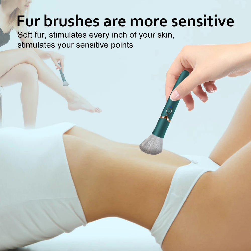 Makeup Brush Vibrator for Women Clit Vagina Stimulator AV Magic Dildo Wand Bullet Vibrator Female Masturbation Massager Sex Toys luvshop24