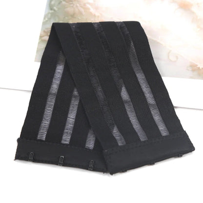 22cm 25cm extended Women Non Slip Bra Extension Strap Extenders 3 Buckles Elastic Bra Extender Hook Clip Adjustable Belt Buckle luvshop24