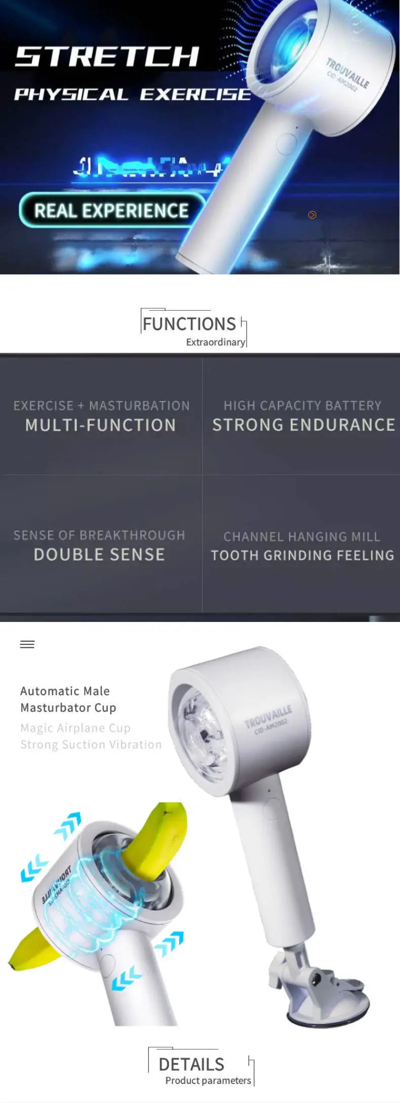 Automatic Masturbator Vibrating Male Exercise Aircraft Cup Silicone Glans Penis Trainer Penis Pump Adult Sex Toys luvshop24