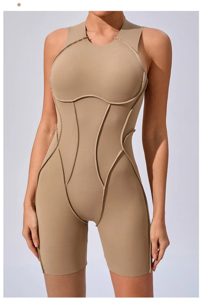 Sports Overalls Padding Sporty Jumpsuit Sportswear Woman Gym Clothing Suit for Fitness Women Bodysuit luvshop24