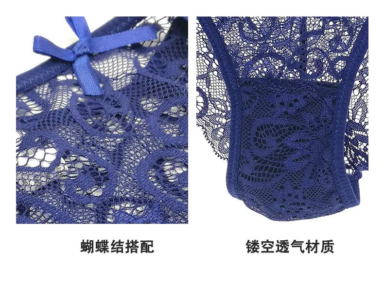 Lace Women Underwear Seamless Ultra Thin Underwear for Female Breathable High Waist Solid Color Panties Трусы Женские Кружевные luvshop24