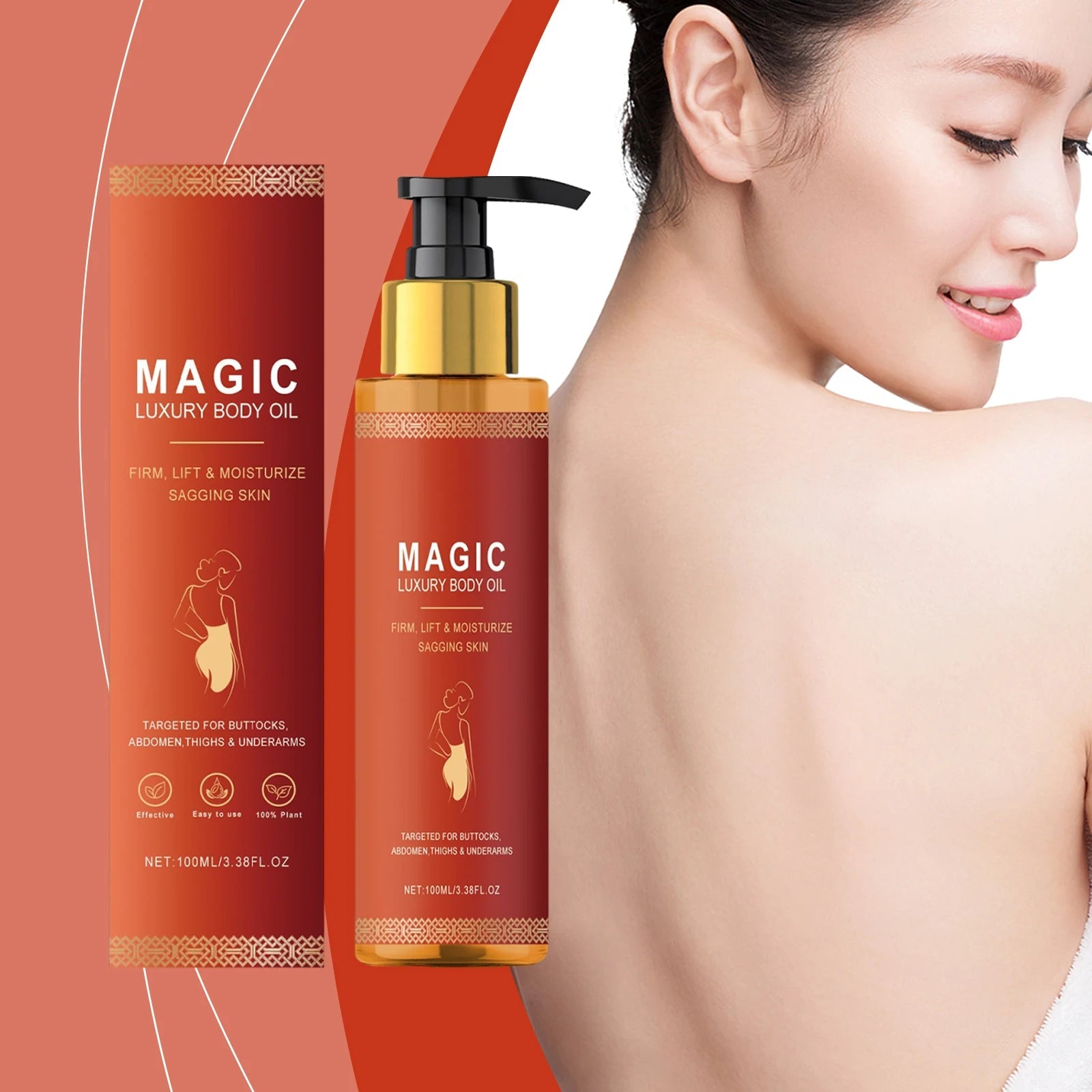 Relaxing Massage Oil Relieve Muscle Fatigue Soreness Moisturizing Skin Care Essence Anti Cellulite Firming Body Brightening Oils luvshop24