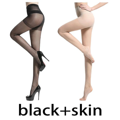 2pairs Women's Pineapple Stockings Tear-resistant Unbreakable Tights Sexy High Elasticity Nylon Sock Girls Ultra-thin Pantyhose luvshop24
