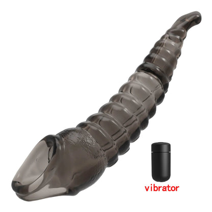 HESEKS Vibrating Penis Sleeve Vibrator for Men Couple Penis Extender Cover Reusable Special Condom Cock Erotic Toys for Men luvshop24
