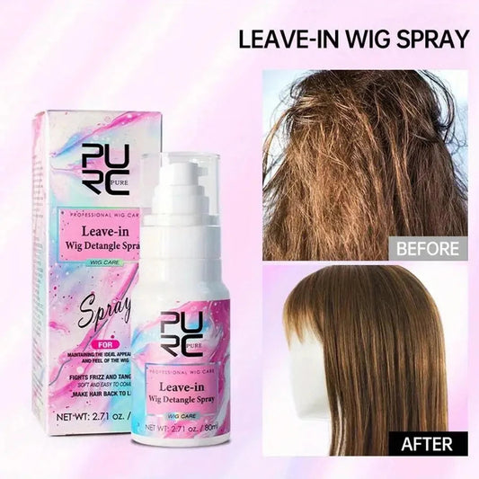 Leave-In Spray  Wig Care Keratin Hair Treatment Coconut Oil Smoothing Shiny Hair Care Products For Black Women Wig luvshop24