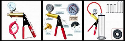 Electric Manual Vacuum Pump Penis Pump/Anal Pump For Adult Negative Pressure Exercise Suction Pressure Gauge Handle Accessory luvshop24