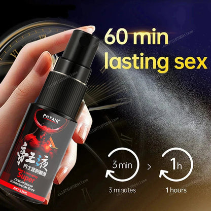 Male Penile Delay spray for External Use Long lasting 60 minutes Anti premature ejaculation Fast Erectile Product for Adults luvshop24