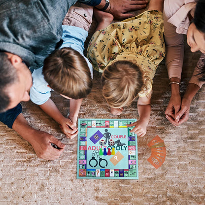 Couple Board Game Couple Board Game Funny Date Night Couple Game Interactive Portable Couple Game for Boyfriend Girlfriend luvshop24