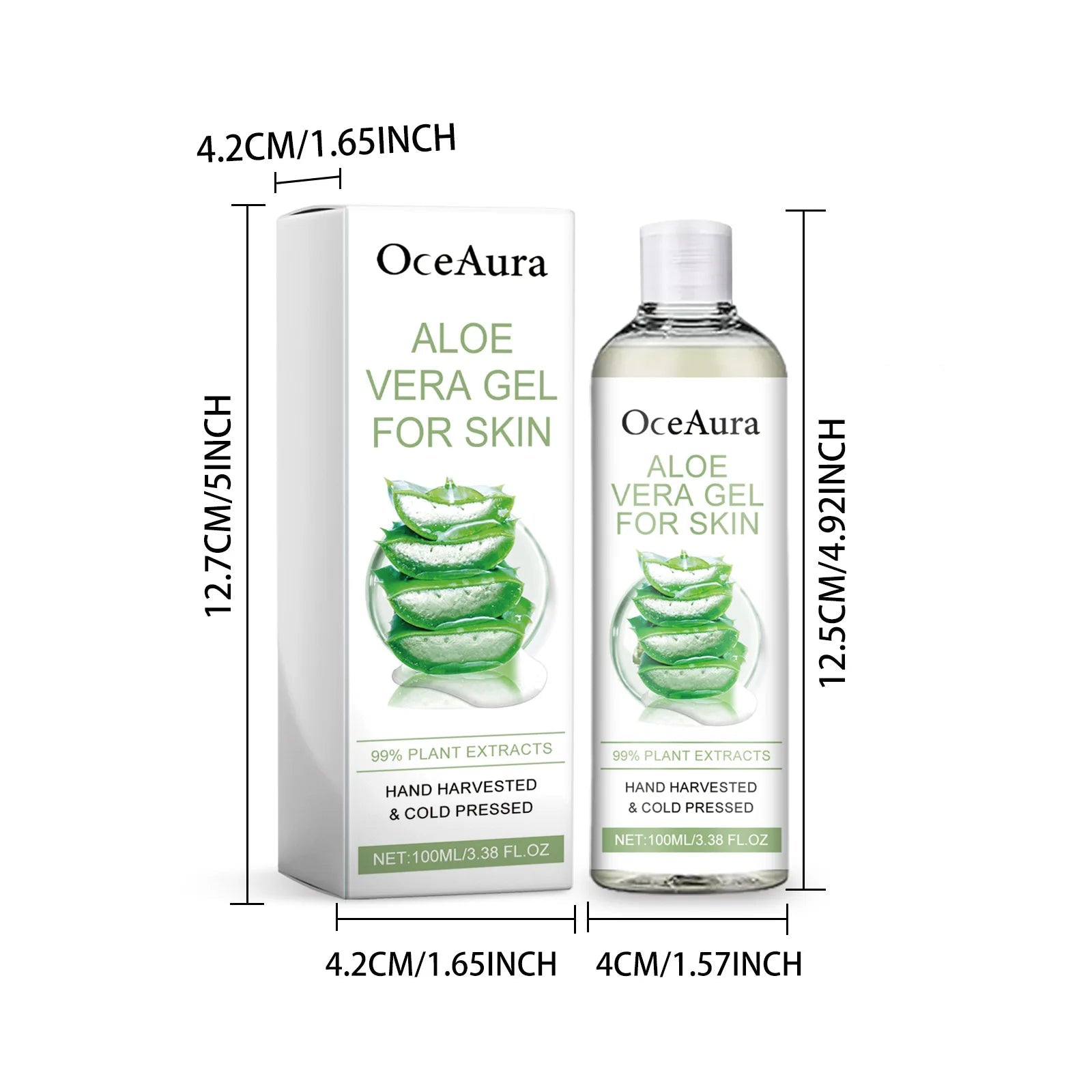 Aloe Vera Gel Pore Shrinking Oil Control Ance Remover Moisturizing Brighten Anti-Aging Facial Essence Beauty Skin Care Products luvshop24