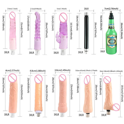 Automatic Powerful Sex Love Machines Thrusting Dildo Masturbating Pumping Vibrator Female Suction Cup Masturbation Sex Machine luvshop24