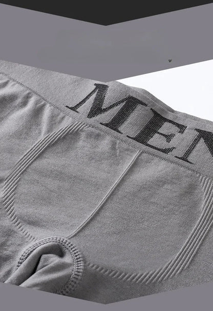 3 Pcs Men's Panties Underwear Boxers Breathable Man Boxer Solid Underpants Comfortable Male Brand Shorts Black Blue Underwear luvshop24
