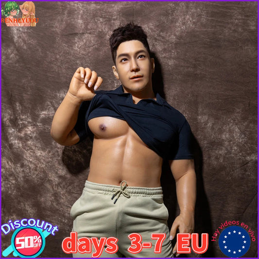 RENHEYUOU Queer realistic Silicone sex dolls Male rubber doll Gay TPE Adult Dolls big cock dildos  Japanese Masturbation Sextoys luvshop24