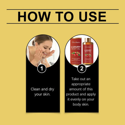 Relaxing Body Massage Oil Long Lasting Moisturizing Dry Skin Care Essence Improve Rough Reduce Pigmentation Skin Brightening Oil luvshop24