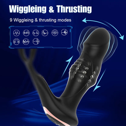 Male Masturbator Penisring Cockring Dick Sleeve Male Prostate Massage Vibrator Dildo Dick Vibrator Male Anal Vibrator luvshop24
