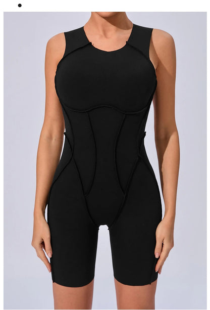 Sports Overalls Padding Sporty Jumpsuit Sportswear Woman Gym Clothing Suit for Fitness Women Bodysuit luvshop24