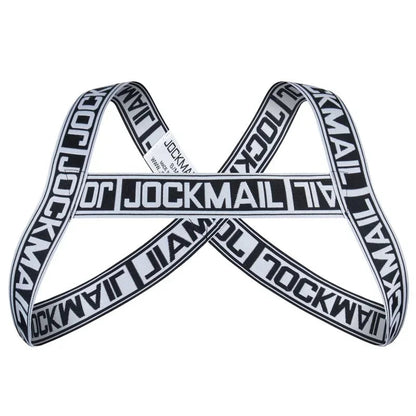 Jockmail Leather Sex Underwear Adults Erotic Lingerie Elastic Suit Sissy Bra Bondage Harness Tank Top Men for Sexy Gay Boys luvshop24