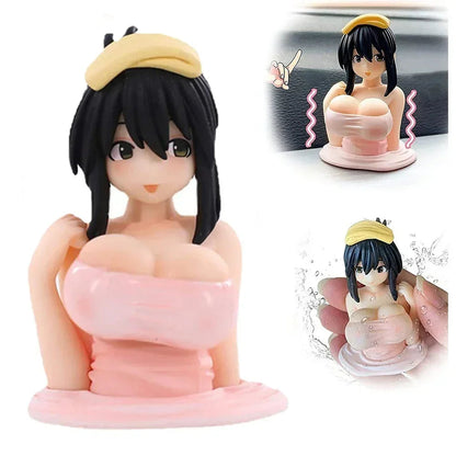 New Sexy Anime Shaking Boobs Console Dashboard Interior Accessory Girls Boys Adult Figure Collection Model Doll Toys luvshop24