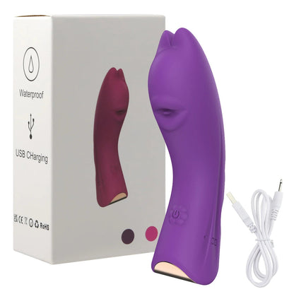 10 Speed G-Spot Finger Vibrator Clitoral Nipple Stimulation Massage Masturbator Suitable for Adult Women or Couples Sex Toy luvshop24