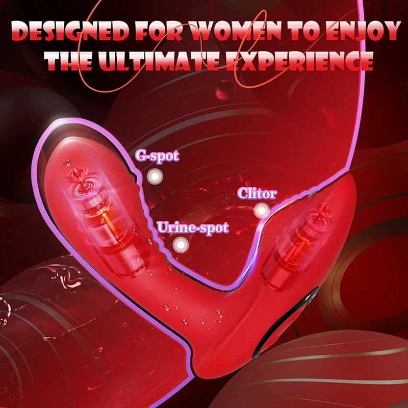 APP Control Wearable Butterfly Rabbit Vibrator Vibrating Panties Clitoral Vagina G Spot Stimulator Adult Toy for Women Couple luvshop24