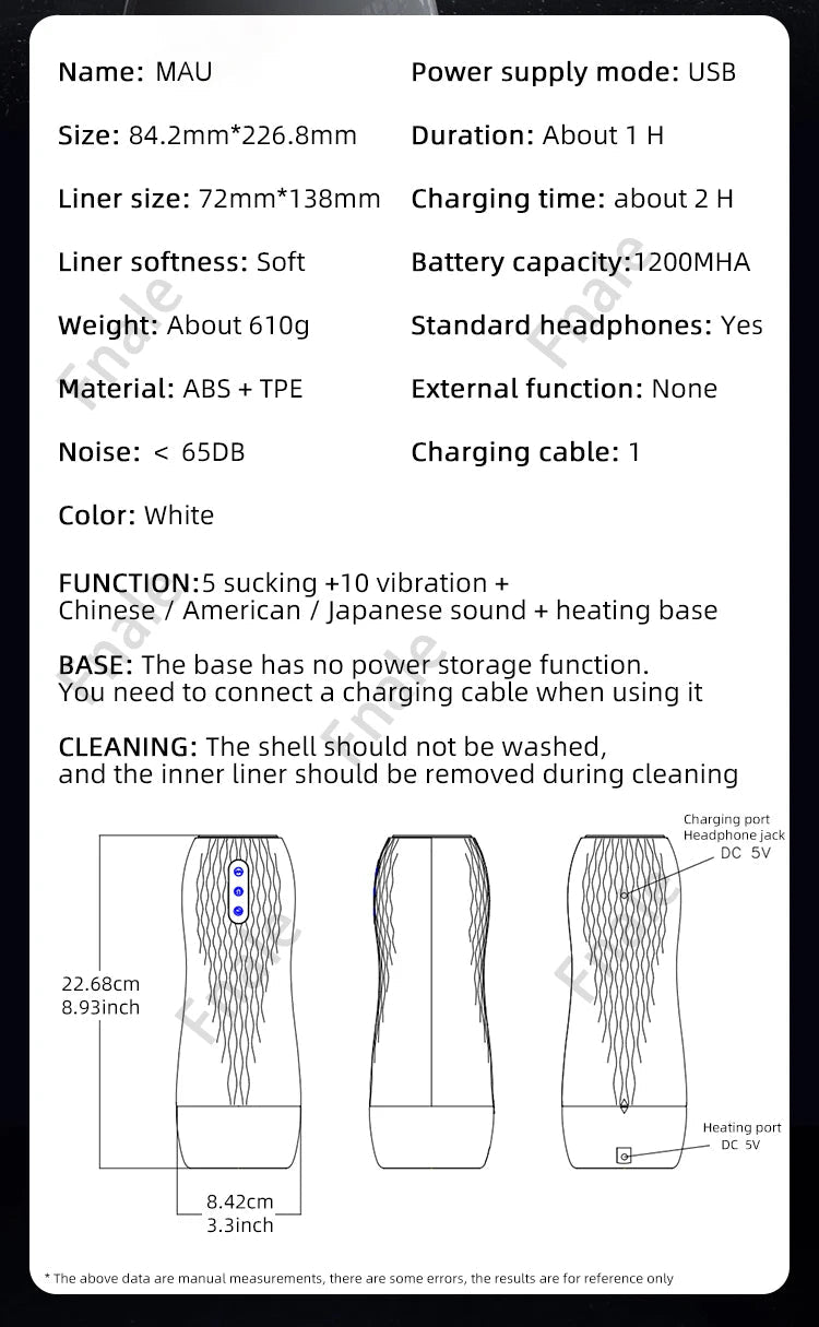 Male Masturbator Automatic Sucking Vibration Blowjob Machine Heating Pussy Penis Pump Masturbation Cup Sex Toys for Men Supplies luvshop24