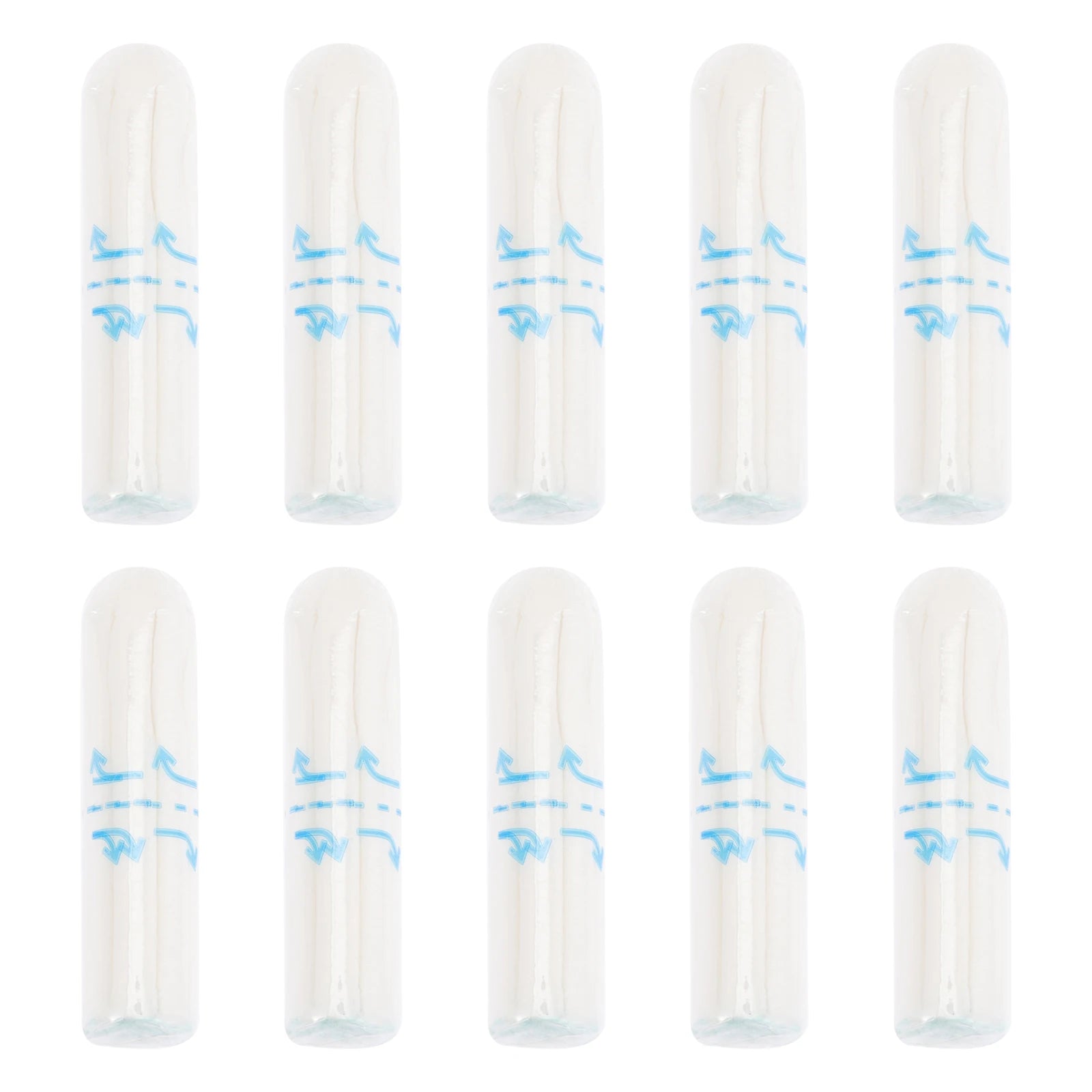50pcs Sanitary Tampon Pure Cotton Women Supplies Menstrual Finger Push-in Easy Travel Premium Safe Female Hygiene Care luvshop24