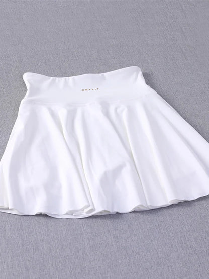 Yoga Wear Athletic Skorts Running Workout Sports Skirts High Waisted Pleated Tennis Skirt for Women luvshop24