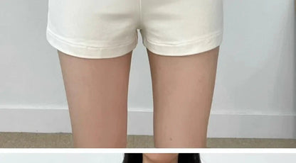 2024 New Women's High-waisted Slimming Spandex Shorts Sexy Tightening Hip Covering Versatile Casual Heat Pants Autumn luvshop24