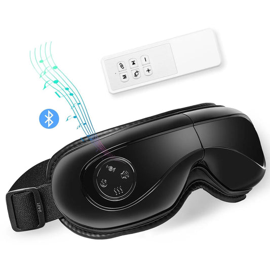 5 Modes Bluetooth Music Eye Massager Device with Heat & Remote for Eye Care luvshop24