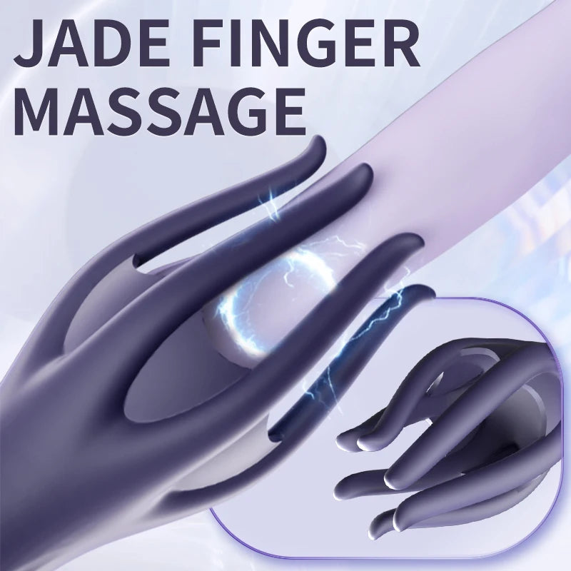 Powerful Vibrating Glans Trainer for Men Masturbator Penis G Spot Soft Fingertip Prolong Endurance Massage Vibrator Erotic Toys luvshop24