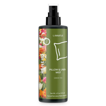All-Natural 4oz Renew Pillow Linen Spray Aromatherapy Water-Based Chemical-Free Made USA-Relaxation Stress Relief Spearmint luvshop24