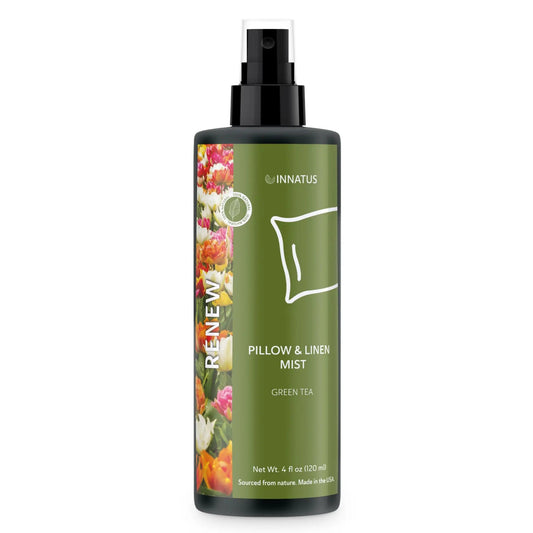 All-Natural 4oz Renew Pillow Linen Spray Aromatherapy Water-Based Chemical-Free Made USA-Relaxation Stress Relief Spearmint luvshop24